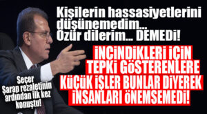 İNSANLARIN HASSASİYETİ SEÇER’E GÖRE “KÜÇÜK İŞLER”MİŞ… CHP’Lİ SEÇER ŞARAP REZALETİNDEN SONRA İLK KEZ KONUŞTU!