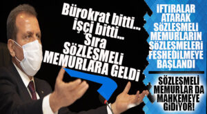 İŞÇİYİ BİTİRDİ SIRA SÖZLEŞMELİ MEMURLARA GELDİ..CHP’Lİ SEÇER SÖZLEŞMELERİ TEK TEK FESHEDİYOR!