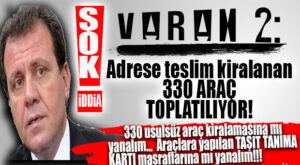 VARAN 2: BÜYÜKŞEHİR KİRALADIĞI TÜM ARAÇLARI TOPLATIYOR!