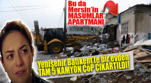 YENİŞEHİR’DEN ÇÖP EV ÇIKTI… 10 YILDA BİRİKTİRİLEN 5 KAMYON ÇÖP!