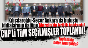 MENFUR SALDIRI SONRASI SEÇER ORTAYA ÇIKTI: CHP MERSİN’DE KRİTİK TOPLANTI!