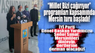 İYİ PARTİ GENEL BAŞKAN YARDIMCISI DR. ŞENOL SUNAT MERSİN’DE…