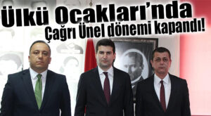 MERSİN ÜLKÜ OCAKLARINDA ÜNEL DÖNEMİ KAPANDI, SEZER DÖNEMİ BAŞLADI