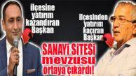 MEZİTLİ KÜÇÜK SANAYİ SİTESİ İÇİN İLK RAUNT MHP’Lİ YILMAZ’IN, CHP’Lİ TARHAN ŞİMDİLİK NAKAVT!