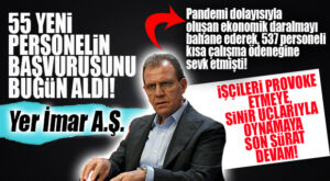 BÜYÜKŞEHİR’DEN ŞOK PERSONEL ALIMI… 537 KISA ÇALIŞMA ÖDENEĞİNE SEVK EDİLİRKEN 55 YENİ PERSONEL DAHA ALIYOR!