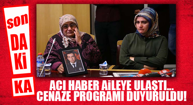 SON DAKİKA… MERSİN ŞEHİDİ SEDAT YABALAK’IN CENAZE PROGRAMI BELLİ OLDU