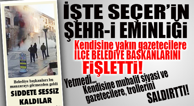 CHP’Lİ SEÇER’DEN SALDIRI HAMLESİ: ÖNCE İLÇE BELEDİYE BAŞKANLARINI FİŞLETTİ SONRA DA MUHALİF SİYASİ VE GAZETECİLERİN ÜSTÜNE TROLLERİNİ SALDI!