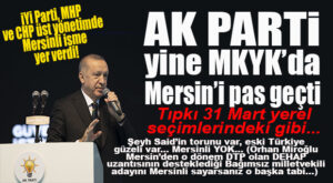 AK PARTİ MKYK’DA MERSİNLİ İSİM ARAYANLARDA ŞOK… KİMSE YOK!