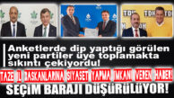 HADİ HAYIRLISI BAKALIM: ANKETLERDE ÇAKILAN, MERSİN’DEKİ YENİ PARTİLERE UMUT VEREN HABER!