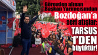 GÖREVDEN ALINAN BELEDİYE BAŞKAN YARDIMCISINDAN BOZDOĞAN’A SERİ ATIŞLAR GELDİ: “YOLA ÇIKILANLAR, YOLDA BULUNANLARLA TEKER TEKER DEĞİŞİLMEYE BAŞLANDI!”