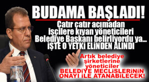 DANIŞTAY’DAN BELEDİYE MECLİSLERİNE BÜYÜK YETKİ… BU KARARLA BELEDİYE BAŞKANLARININ YETKİLERİ KISITLANDI