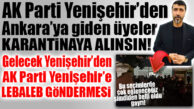 GELECEK PARTİSİ’NDEN AK PARTİ’YE GÖNDERME: “YENİŞEHİR’İN GELECEĞİ İÇİN KARANTİNAYA ALINSINLAR!”