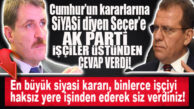 CHP’Lİ SEÇER’E AK PARTİLİ ÖZTURAN’DAN YANIT: “BU KENTTE EN BÜYÜK SİYASİ KARARI SİZ VERDİNİZ!”