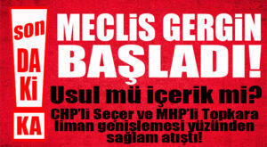 SON DAKİKA… ÖNCEKİ TOPLANTI ÖZETİNİN SON MADDESİNİ MECLİS’TE CUMHUR KABUL ETMEDİ!