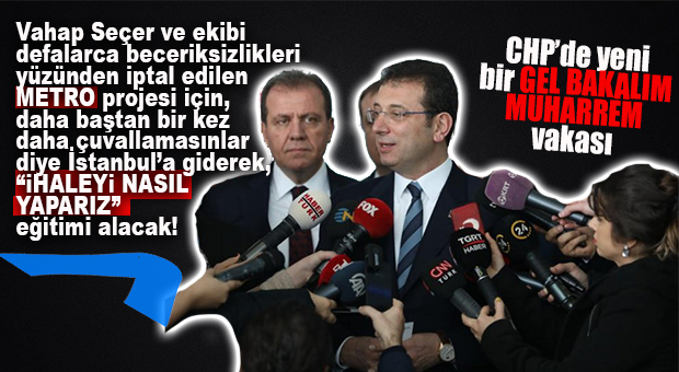 BAKTILAR Kİ MERSİN BÜYÜKŞEHİR İHALEYİ BİLE BECEREMİYOR, İSTANBUL BÜYÜKŞEHİR EL ATTI!