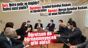 HENÜZ İHALEYİ BİLE GERÇEKLEŞTİRMEYİ BECEREMEYEN CHP’Lİ SEÇER, EKREM ABİSİNDEN DERS ALMAYA GİTTİ!