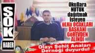 NEDİR BU, BİR SİZDEN BİR BİZDEN TAKTİĞİ Mİ? ÇAMLIYAYLA ÜLKÜ OCAKLARI BAŞKANI GÖREVDEN ALINDI!