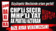 FLAŞ…FLAŞ…FLAŞ… SEÇER VE CUMHUR İTTİFAKI BİRBİRİNE GİRDİ!