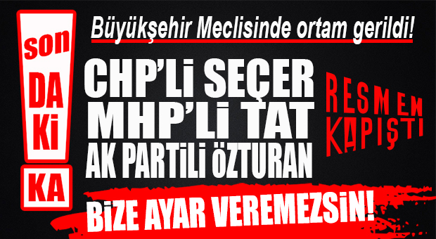 FLAŞ…FLAŞ…FLAŞ… SEÇER VE CUMHUR İTTİFAKI BİRBİRİNE GİRDİ!