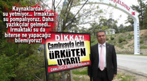 TEPEBAĞLI’DAN ÜRKÜTEN UYARI: “SUSUZLUĞA HAZIR OLUN!”