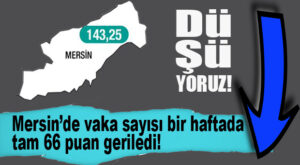 UMUT VEREN GELİŞME… YENİ VAKA HARİTASINDA MERSİN DÜŞÜŞTE!