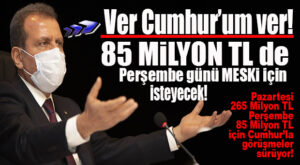 CHP’Lİ SEÇER PERŞEMBE GÜNÜ MESKİ İÇİN 85 MİLYON TL BORÇLANMA YETKİSİ İSTEYECEK!