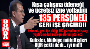 DUMUR GELİŞME… SEÇER 135 PERSONELİ GERİ ÇAĞIRDI, YENİ ALDIĞI 100 GÜVENLİKÇİNİN SÖZLEŞMELERİNİ İPTAL ETTİ! KULİSLER DENETÇİ RAPORUNU VE MÜFETTİŞLERİ İŞARET ETTİ!