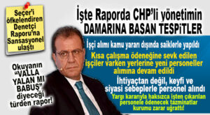 İŞTE SEÇER’İ ÇILDIRTAN MESKİ RAPORU: “İŞTEN ÇIKARILAN İŞÇİLERİN KAZANDIĞI DAVALARA ÖDENECEK TUTARLAR KURUMU ZARAR UĞRATTI!”