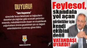 SKANDAL SÜRÜYOR! TARSUS’TA YAŞANAN DAĞITIM REZALETİNDE CHP’Lİ BAŞKAN TOPU VATANDAŞA ATTI!