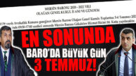 YASAK KALKTI… MERSİN BAROSU GENEL KURULU İÇİN TARİH BELİRLENDİ