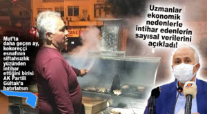 “EKONOMİ SEBEBİYLE İNTİHAR EDİLİR Mİ?”DİYEN AK PARTİLİ GÜLTAK’A BİRİSİ MUT’TAKİ KOKOREÇÇİ ESNAFINI HATIRLATSIN!