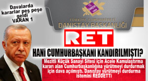 FLAŞ GELİŞME… MEZİTLİ KÜÇÜK SANAYİ SİTESİ ACELE KAMULAŞTIRMA KARARININ İPTALİ İSTEMİNİ DANIŞTAY REDDETTİ!