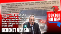 2 YIL ÖNCE ÇOCUĞUNUN NAFAKASINI ÖDEMEDİĞİ İÇİN İCRAYA VERİLEN HALUK BOZDOĞAN, BAŞKAN OLDUKTAN SONRA KENDİSİNE 1 MİLYON’LUK ARABA ALDI… BEREKET VERSİN!