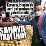 KOCAMAZ HER YERDE SAHAYA İNDİ… ŞİMDİ PARTİSİNİN İSTANBUL ÇALIŞMASINA KATILDI!