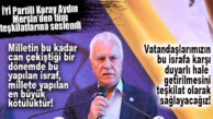 İYİ PARTİ GENEL BAŞKAN YARDIMCISI KORAY AYDIN İDDİALI KONUŞTU: “ŞU ANDA TÜRKİYE’DEKİ EN HEYECANLI VE İSTEKLİ TEŞKİLAT, BİZİM TEŞKİLATIMIZ!”