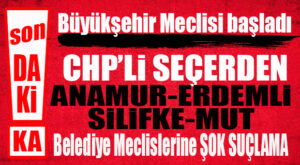 SON DAKİKA… SEÇER’DEN 4 İLÇE BELEDİYESİNE ŞOK SUÇLAMA