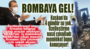 BA…BA…BA… BU NASIL ÖZELLEŞTİRME? ŞİRKETİN ARAÇLARI YETMİYOR, MESKİ’NİN RESMİ ARAÇLARINI KENDİ PERSONELİYLE KULLANIYOR! BOMBA İDDİA…