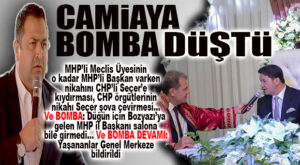 MHP’YE BOMBA DÜŞTÜ… MHP’Lİ MECLİS ÜYESİNİN DÜĞÜNÜ CHP’Lİ SEÇER ŞOVA DÖNÜŞTÜ, MHP İL BAŞKANI GÖLGELİ SALONA BİLE GİRMEDİ!