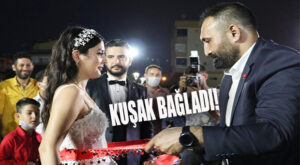 DİYARBAKIR’DA UZMAN ÇAVUŞ OLARAK GÖREV YAPAN AMCAYA VEKALETEN YEĞENİNİN GELİN KUŞAĞINI ATSIZ AFŞIN YILMAZ BAĞLADI