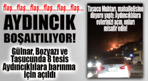 SON DAKİKA… AYDINCIK’I TERK ETMEYE BAŞLAYAN VATANDAŞLAR İÇİN BARINMA TESİSLERİ HAZIRLANDI… İŞTE O TESİSLER