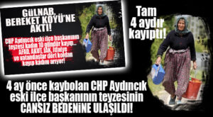 GÜLNAR’DA 4 AYDIR ARANAN 90 YAŞINDAKİ KADININ CANSIZ BEDENİNE ULAŞILDI