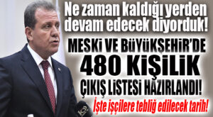 BOMBA İDDİA… BÜYÜKŞEHİR’DE 480 KİŞİLİK ÇIKIŞ LİSTESİ HAZIRLANDI!