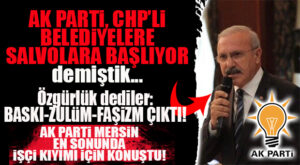 VAY ANAM VAY… EN SONUNDA AK PARTİ TOPA GİRDİ: “DEMOKRASİ DEDİLER, FAŞİZM ÇIKTI!”