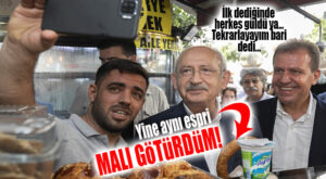 GÜLMEDİK… KILIÇDAROĞLU’NDAN HEP AYNI ESPRİ… “MALI GÖTÜRDÜM!”