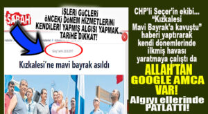 CHP’Lİ SEÇER VE EKİBİ ÖNCEKİ DÖNEMİN HİZMETLERİNE “BİZ YAPTIK” DEMEYİ ALIŞKANLIK HALİNE GETİRDİ! MAVİ BAYRAĞI 4 YIL ÖNCE ALMIŞ PLAJI “YENİ ALMIŞ” GİBİ GÖSTERDİLER!