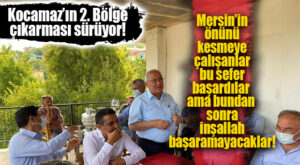 KOCAMAZ: “VATANDAŞLARIMIZIN GÖSTERDİĞİ İLGİ VE KULLANDIKLARI İFADELER İYİ PARTİ’NİN İKTİDARA YÜRÜDÜĞÜNÜ ÇOK AÇIK BİR ŞEKİLDE GÖSTERİYOR”