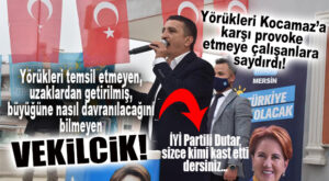 İYİ PARTİ İL BAŞKANI SAYDIRDI: “DIŞARDAN GETİRİLMİŞ VEKİLCİK…”