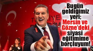 SARIGÜL’DEN “MERSİN-GÖZNE” VURGUSU!