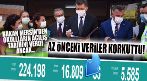 BAKAN SELÇUK MERSİN’DEN TARİH VERDİ AMA BU SALGIN RAKAMLARIYLA NASIL OLACAK?
