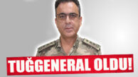 MERSİN İL JANDARMA KOMUTANI ALBAY NECİP ÇARIKÇIOĞLU, TUĞGENERALLİĞE YÜKSELTİLDİ